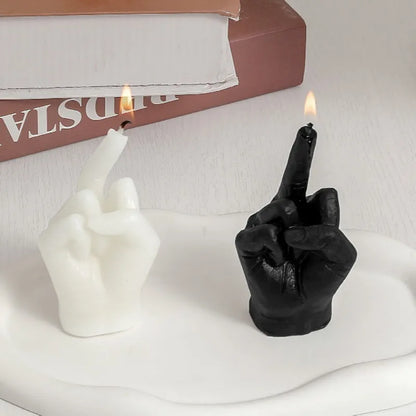 Middle Finger Creative Candles