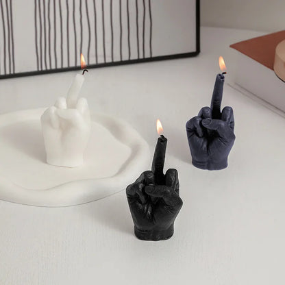 Middle Finger Creative Candles