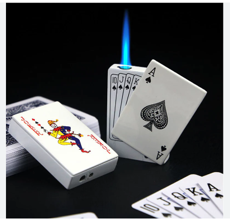 poker gas lighter