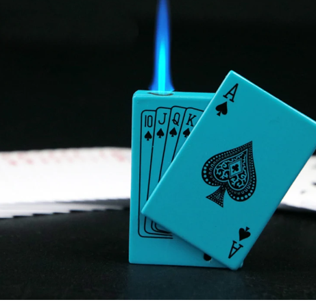 poker gas lighter